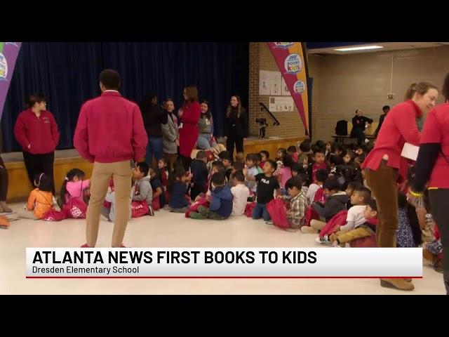 Books to Kids: Atlanta News First at Dresden Elementary School