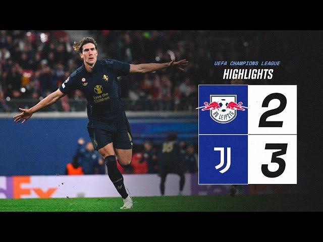 HIGHLIGHTS UCL | RB Leipzig 2-3 Juventus | Dusan and Conceição pull off an amazing COMEBACK