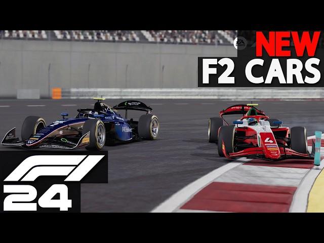 F1 24 | Driving the NEW F2 2024 Cars at Abu Dhabi