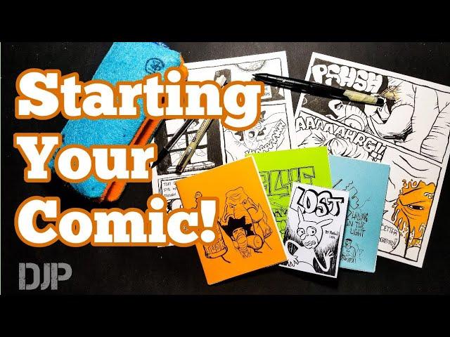 How to Make Your First Comic Book (An Easy Way to Start)