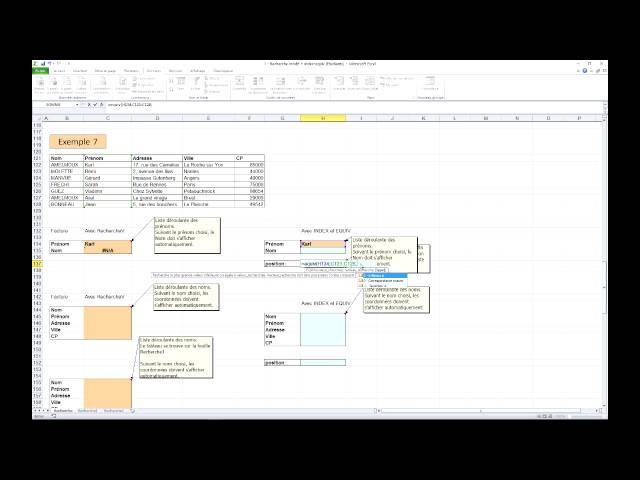 Excel 2010 -  INDEX & EQUIV 1