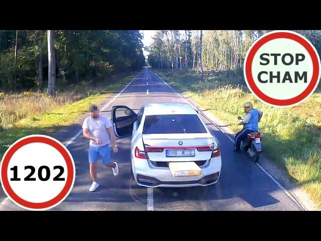 Stop Cham #1202 - Niebezpieczne i chamskie sytuacje na drogach