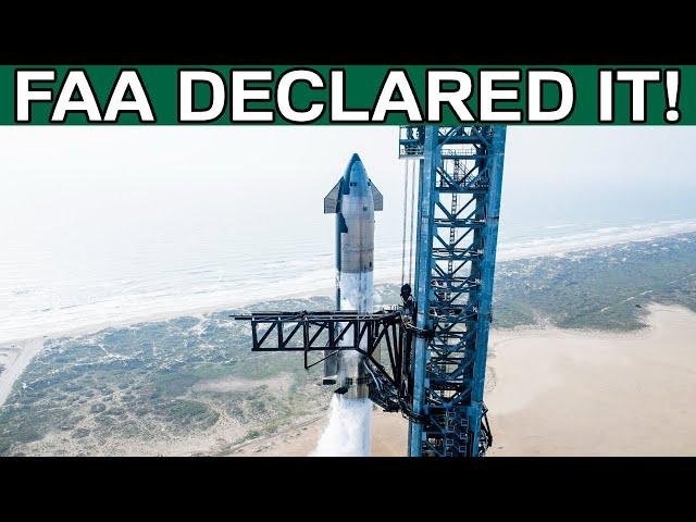 FAA Finally Declared This About The Starship Launch!