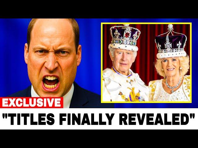 Prince William SHOCKS Everyone & Changes ROYAL TITLES For Duchess Sophie's Children!