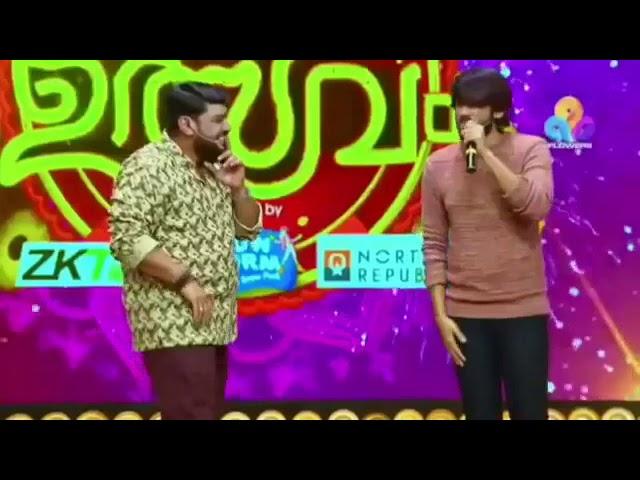 kalidas jayaram imitating Thala Ajith on Comady super night