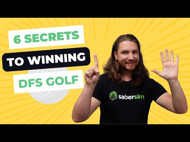 The 6 Secrets of PGA DFS (Round 4 Showdowns on DraftKings)