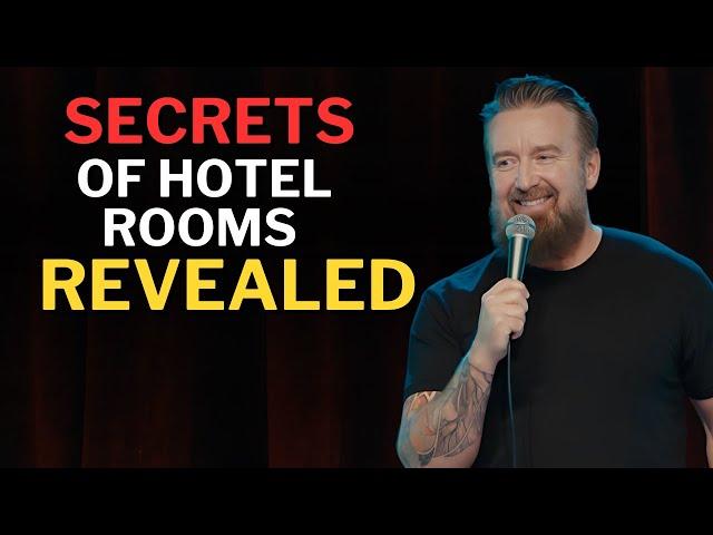 Secrets of Hotel Rooms Revealed  | Chad Daniels Comedy