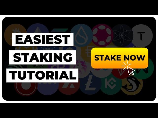 The ULTIMATE crypto staking GUIDE for BEGINNERS!