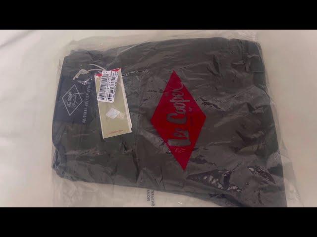 lee cooper cargo pants unboxing