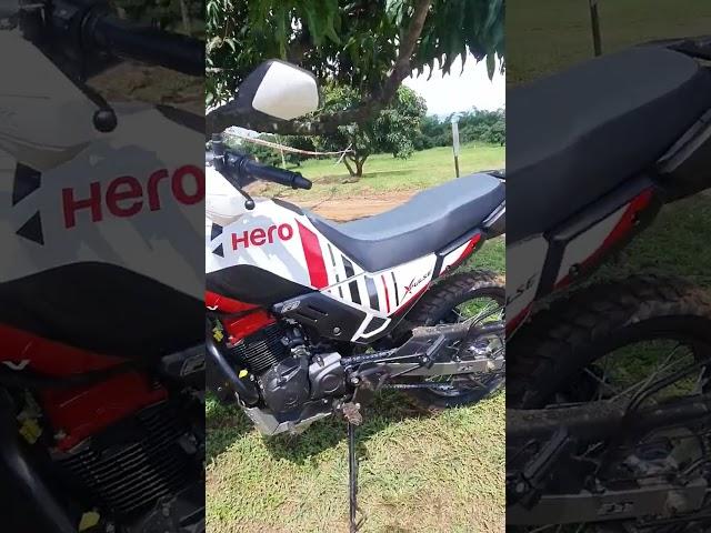 The new Xpulse200 4v rally edition with CS Santosh autograph|#rallybike #xpulse #heromotocorp #new