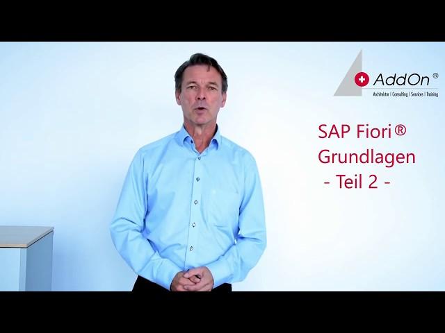 SAP Fiori - Grundlagen / Road to S/4HANA/ Staffel 3 Folge 1 - Teil 2 -