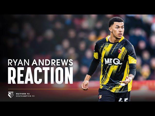 Post-Match Reaction ️ | Ryan Andrews On Southampton Draw