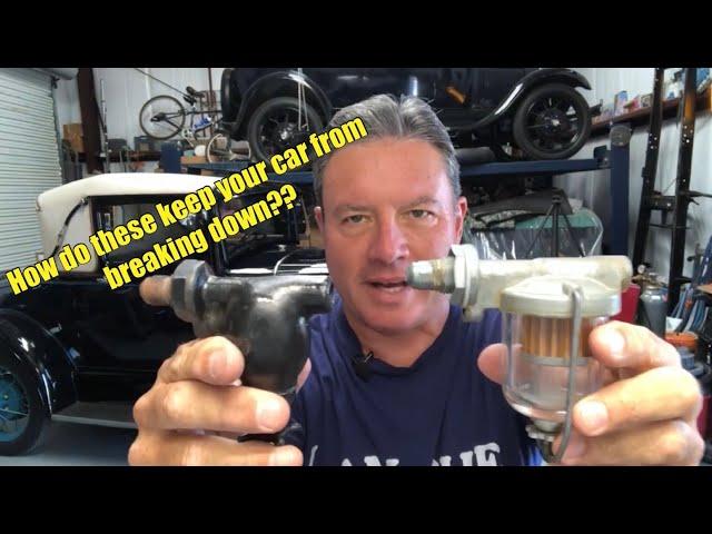 How to keep an old car on the road and save the planet!  Ford Model A Fuel Filters