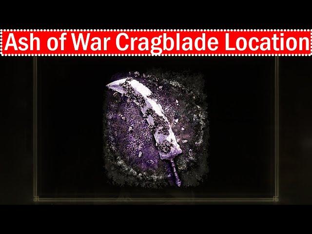 Elden Ring Ash of War Cragblade Location