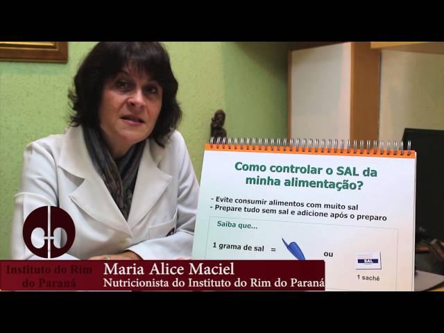 Dieta para pacientes com DCR (Doença Crônica Renal) - Sal e Líquidos