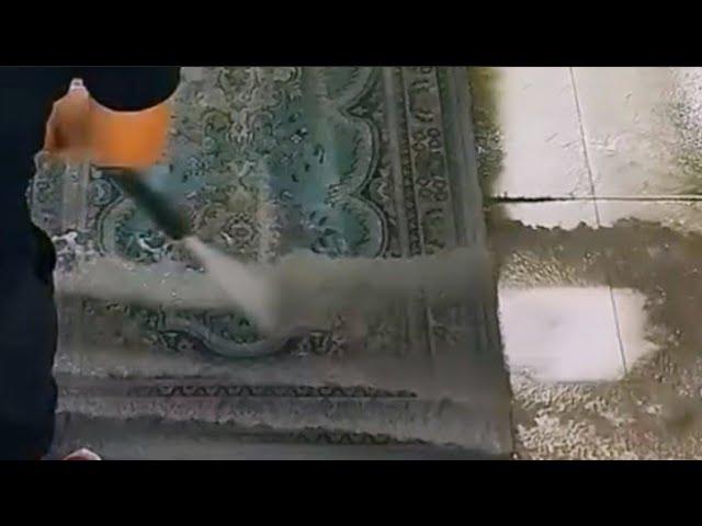 أسرار تنظيف السجاد من اصعب البقع Carpet cleaning is one of the most difficult stains ASMR