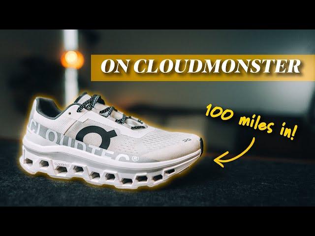 ON CLOUDMONSTER After 100 Miles: Mistake or Must-Have?