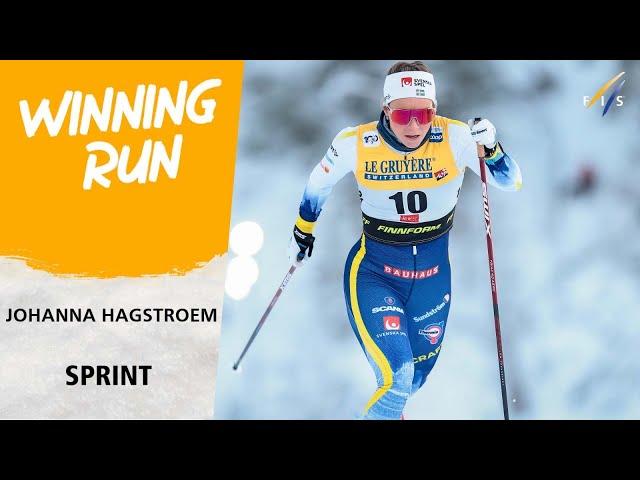 Hagstroem claims maiden World Cup win | FIS Cross Country World Cup 24-25