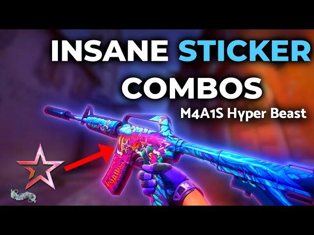 BEST Sticker Combos For M4A1-S Hyper Beast - CSGO 2023 / CS2