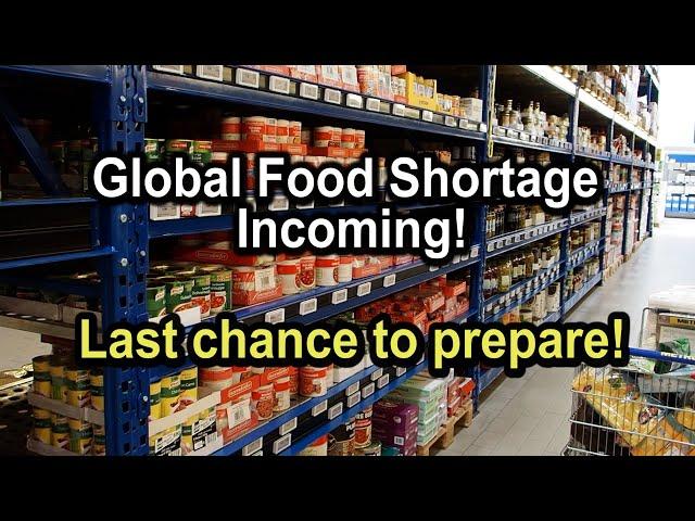 Food Shortage WARNING - How to build a preppers pantry on a budget!