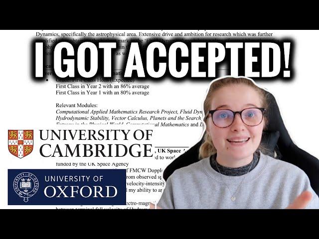 The CV That Got Me Into Oxford & Cambridge