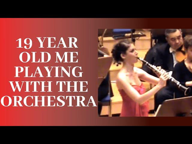 19 year old clarinetist plays Weber Concerto No.2