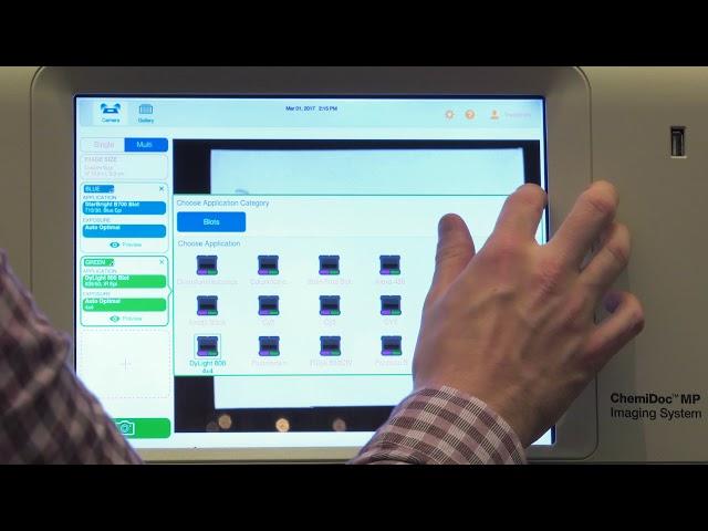 ChemiDoc MP System for Imaging and Analysing Gels