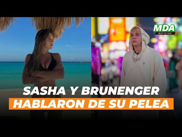 SASHA y BRUNENGER hablaron de su PELEA y APUNTARON contra OKY