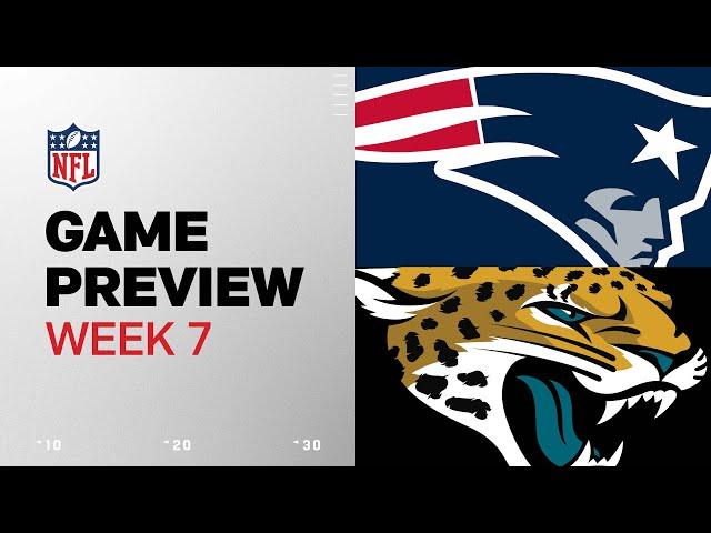 New England Patriots vs. Jacksonville Jaguars | 2024 Week 7 Game Preview