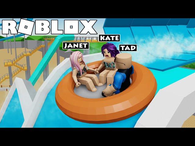 We Went to a FUN Roblox Water Park!  | Aqualiana Water Park