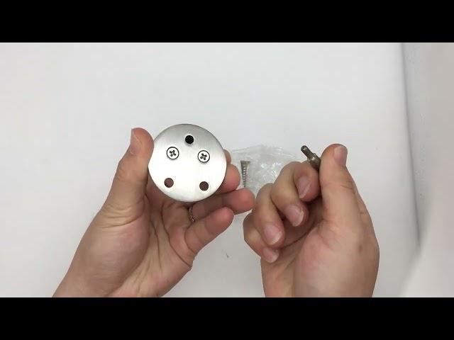 Ec Hardware Stainless Steel Hemisphere Door Stopper