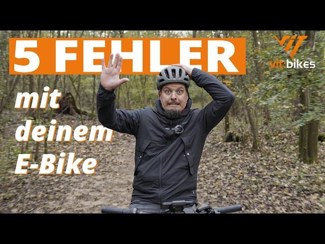 Mach diese 5 Fehler auf keinen Fall!!5 Ebike Fehler und wie du sie vermeiden kannst