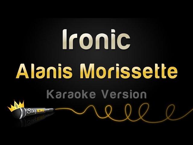 Alanis Morissette - Ironic (Karaoke Version)