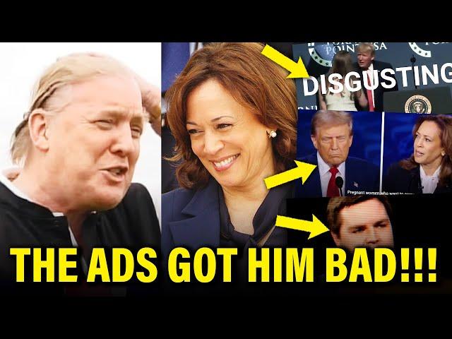 WOW! Trump GETS BLITZED by ATTACK ADS from Kamala