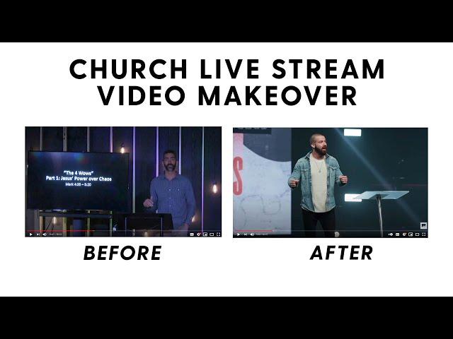 How to Upgrade Video Quality for Church Live Streaming