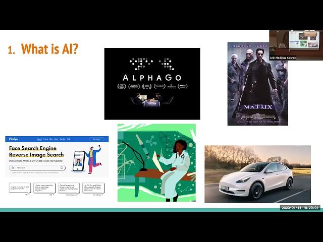 A1. Introduction to Artificial Intelligence in Medicine - Dr. Hollis Lai