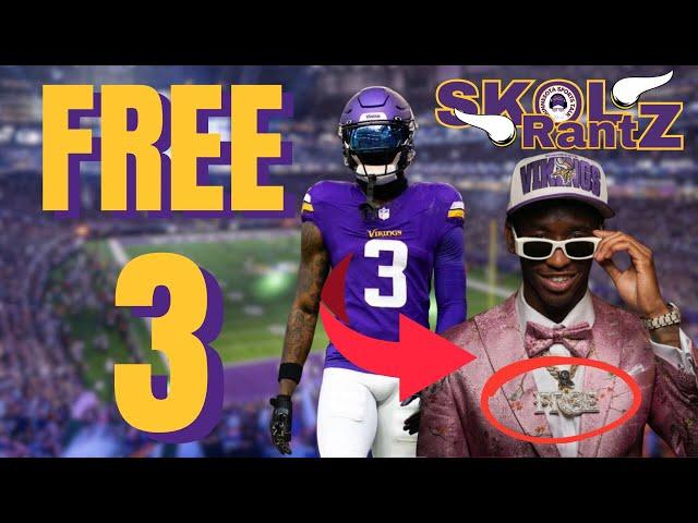 TIME 2 FREE 3!!!! Get Jordan Addison The Ball!!! | Minnesota Vikings