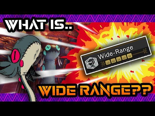 MHW Iceborne | WHAT IS WIDE RANGE?! - How Wide Range Works In IceBorne