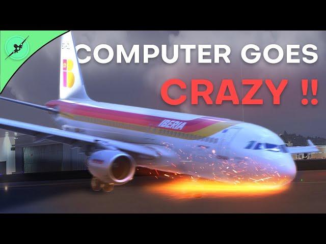 Did the AUTOPILOT try to crash this plane?? Iberia 1456