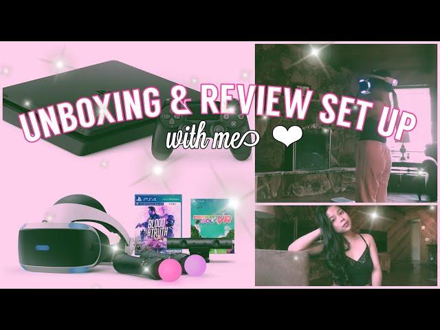 Playstation VR & PS4: Unboxing & Review Setup! | Shenna Ty ︎