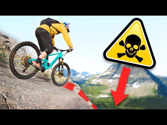 How Bikers ride DEADLY Mountains