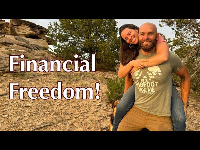 We are DEBT FREE  homesteaders!