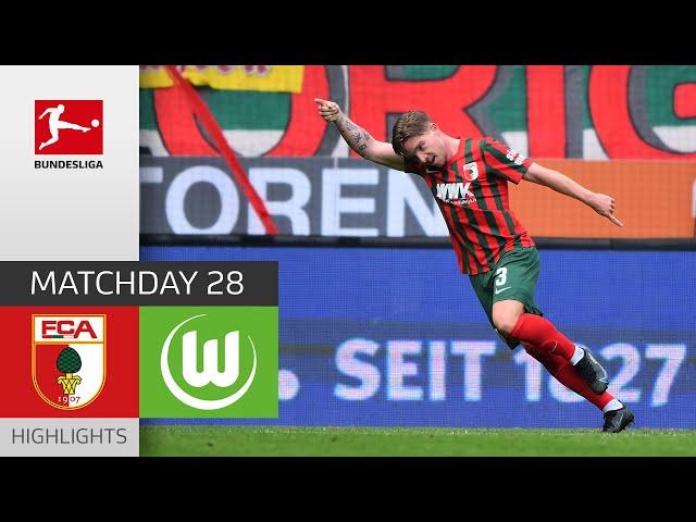 FC Augsburg - VfL Wolfsburg 3-0 | Highlights | Matchday 28 – Bundesliga 2021/22