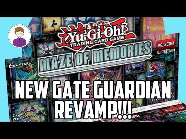 GATE GUARDIAN REVAMP! NEW Maze of Memories Yu-Gi-Oh! SET!