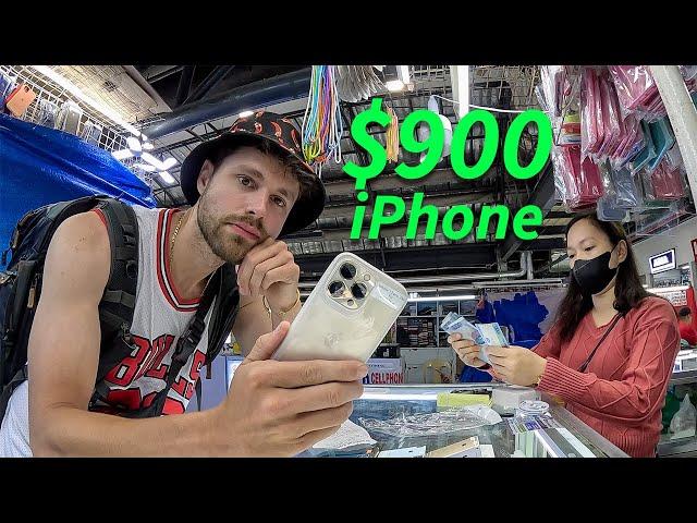 Bargaining for iPhone in Manila 