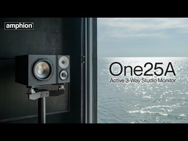 Amphion One25A | New Active 3-Way Studio Monitor