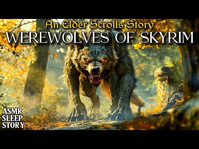 Werewolves Of Skyrim: A Skyrim Bedtime Story | Cozy Elder Scrolls ASMR Lore & Ambience For Sleep