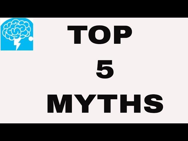 Top 5 MYTHS on mental health