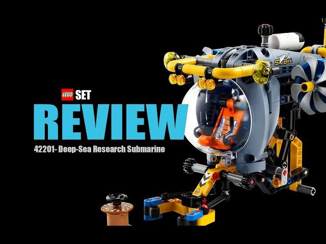 Exploring the DEEP with LEGO 42201! (Submarine Review)