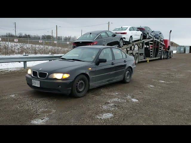 Loading 7 car hauler! Wally-Mo